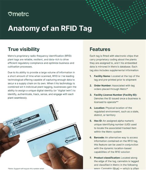 METRC rfid